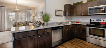 Spacious kitchen